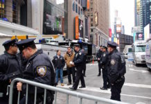 NYタイムズスクエアカウントダウン2020。会場アクセスと道路封鎖 TIMES SQUARE COUNT DOWN2018