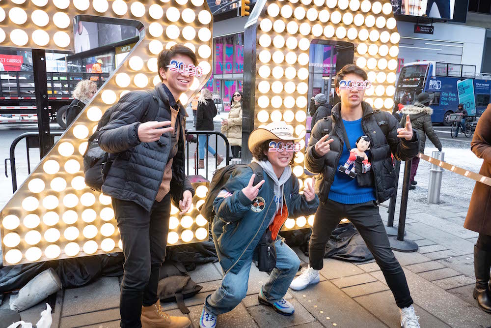 times square Countdown