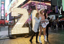 NYタイムズスクエアカウントダウン2019-20 当日の天気 Times Square