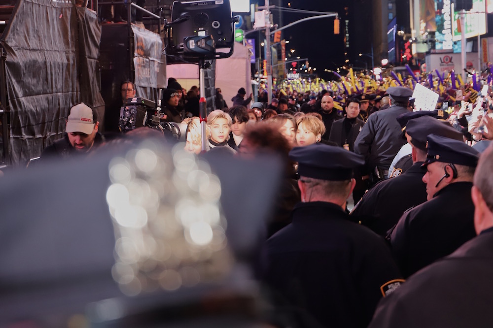 Times square new years eve 2020