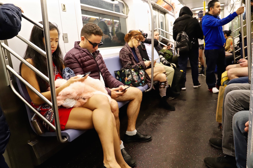 no pants subwayride 2020