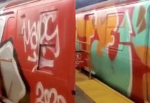 NY地下鉄、グラフィティの車両を撤去。警察組合は「衰退の兆候」と非難