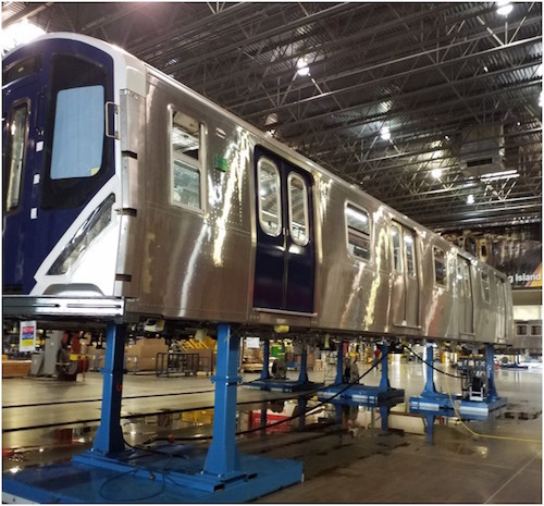 MTA R211 Subway Car Kawasaki