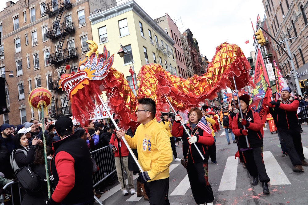 Lunar New Year parade NYC