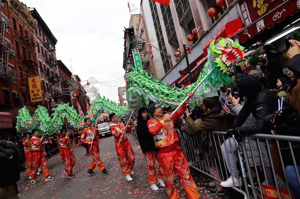 Lunar New Year parade NYC