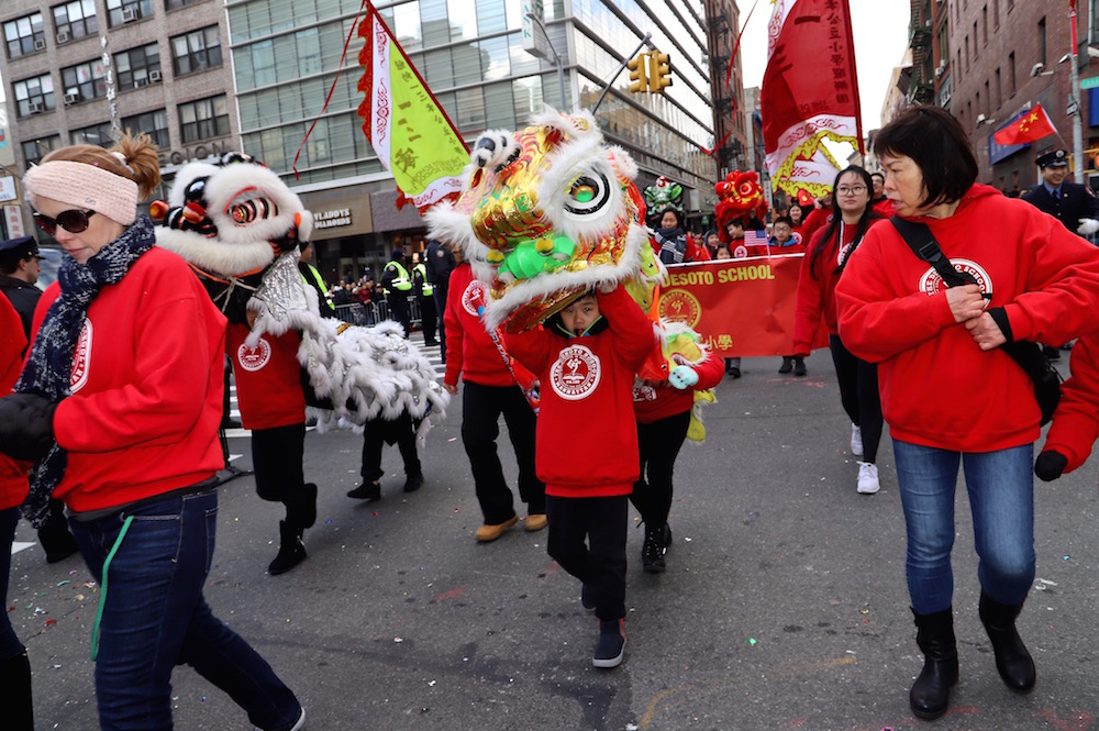 Lunar New Year parade NYC