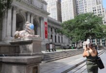 NY州、新型コロナ入院患者数が過去最少に。一日の死者数は6人 ニューヨーク公共図書館 コロナウイルス