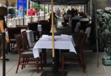 NY市 9月30日からレストランの店内飲食再開へ。客数25%に制限 ニューヨーク レストラン 屋内飲食再開