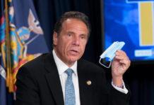 NY州 19日よりマスク不要に、CDCの規定を採用 クオモ 国際エミー賞受賞