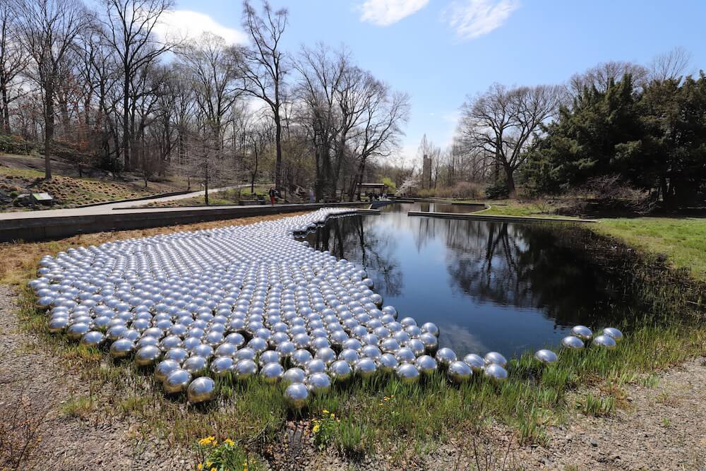 草間彌生 ニューヨーク植物園