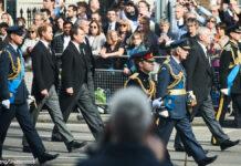 ヘンリー王子とメーガン妃、座席で冷遇?エリザベス女王国葬