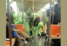 緑タイツの女ら NY地下鉄で女性2人を集団暴行、所持品奪う