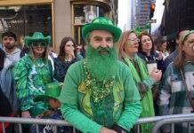 NYCがグリーンに 第263回セントパトリックスデーパレードが開催 st patricks day parade