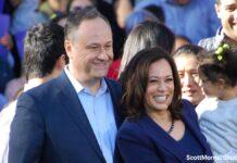 夫が子守と浮気で元妻と破局、ハリス氏が知ったのはいつ? ダグ・エムホフ、カマラ・ハリス