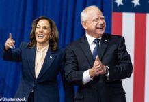 4年前のバイデン氏より悪い?ハリス氏の状況を米紙コラムニストが分析 カマラ・ハリス ティム・ウォルズ 2024