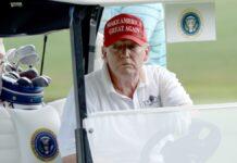 血が煮えくり返る!トランプ、4日1度のゴルフ三昧に批判殺到