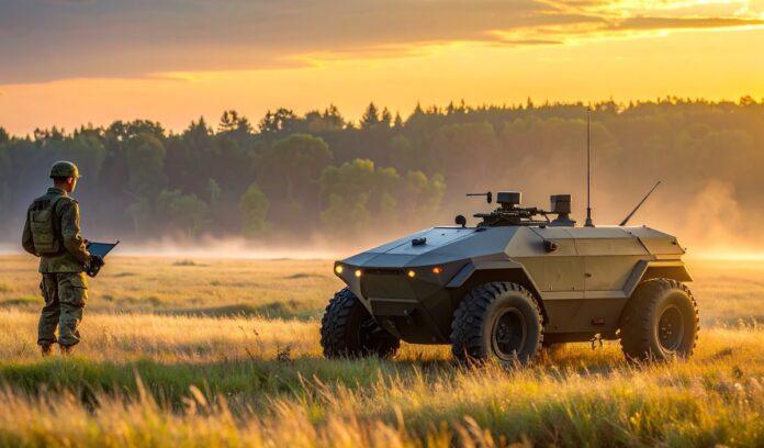 UGV illustration UGV illustration