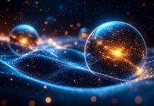 米政府、量子5社と「本契約」:拡大するトランプ政権の株式取得 Abstract visualization of quantum computing