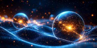 米政府、量子5社と「本契約」:拡大するトランプ政権の株式取得 Abstract visualization of quantum computing