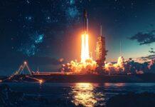 「Starship1回で10億ドル、2030年に10兆ドル」――キャシー・ウッドが描く宇宙投資の青写真 rocket launch