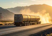 米陸軍、「マイクロ原子炉」5社を選定──22億ドル契約が開く商用化の入口 an image of a trailer transporting maicro reactor